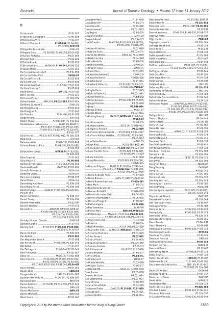 Journal Thoracic Oncology