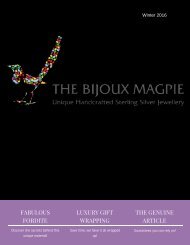 The Bijoux Magpie Winter 2016/17