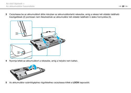 Sony VPCF12S1E - VPCF12S1E Istruzioni per l'uso Ungherese