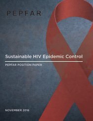 Sustainable HIV Epidemic Control