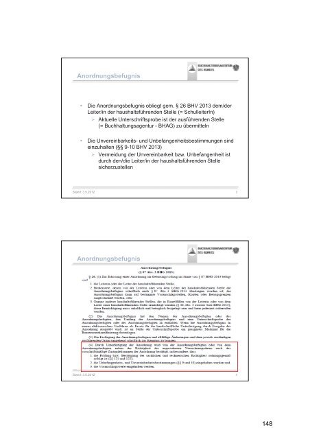 Anordnungsbefugnis Di