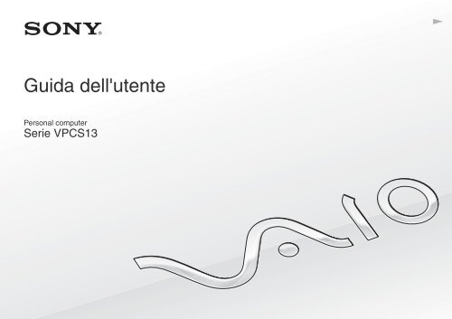 Sony VPCS13S8R - VPCS13S8R Istruzioni per l'uso