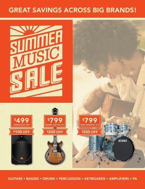 Sieff's Music Summer Sale