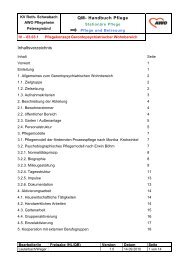 QM- Handbuch Pflege - AWO Kreisverband Roth-Schwabach