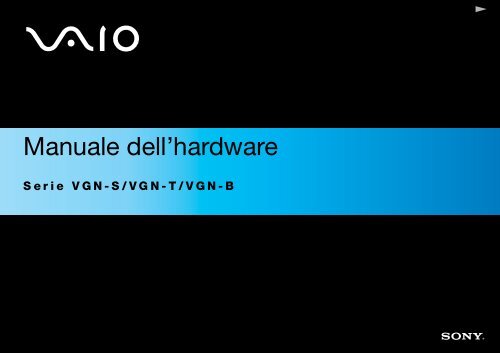 Sony VGN-S2HP - VGN-S2HP Istruzioni per l'uso Italiano