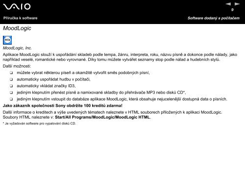 Sony VGN-S2HP - VGN-S2HP Manuale software Ceco