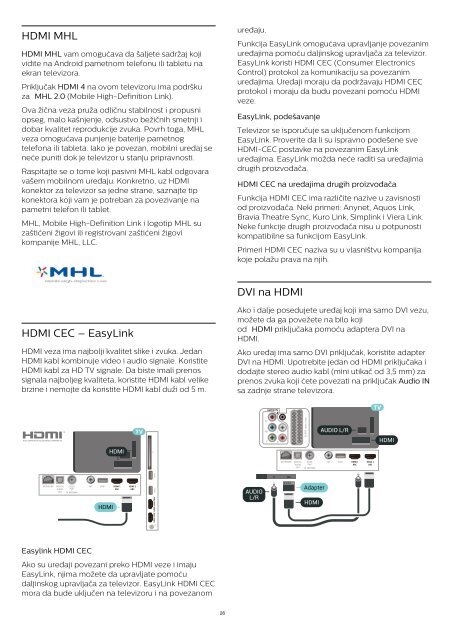 Philips 6000 series T&eacute;l&eacute;viseur ultra-plat 4K avec Android TV&trade; - Mode d&rsquo;emploi - SRP