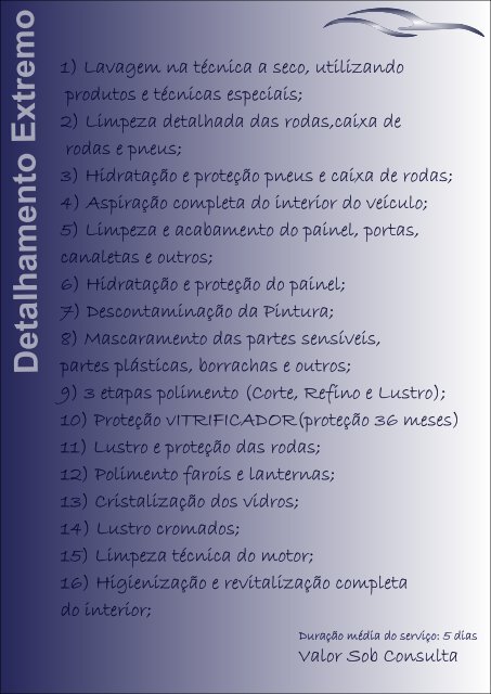 Catalogo Serviços