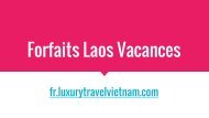 Forfaits Laos Vacances | Circuit Vietnam Laos