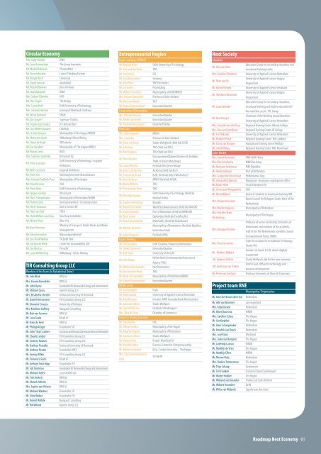 Roadmap Next Economy