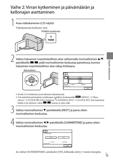 Sony DCR-SX15E - DCR-SX15E Istruzioni per l'uso Svedese