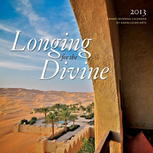 2013 "Longing for the Divine" Calendar