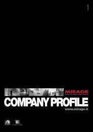 MIRAGE company-PROFILE