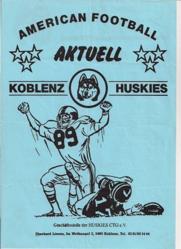 Koblenz Huskies Spielerliste 1989