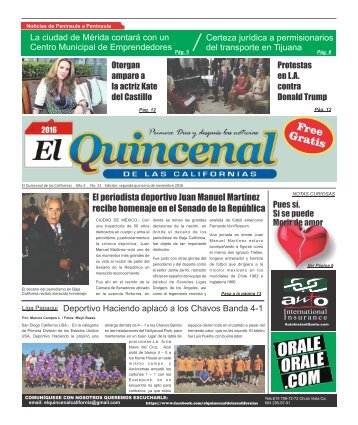 El Quincenal Edicion Diciembre