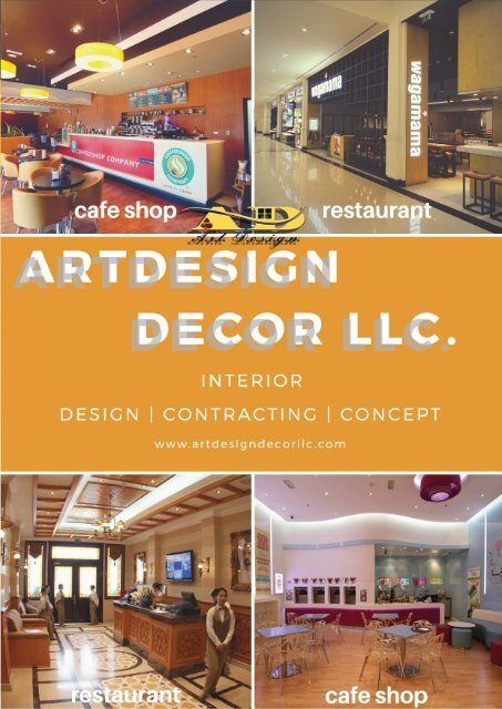 ART DESIGN RESTAURANT AND CAFE PROFILE