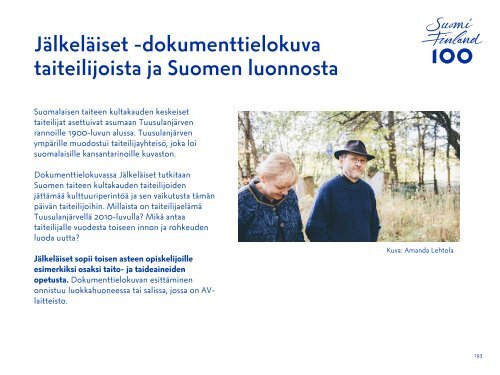 Suomi 100 -opas kouluille ja oppilaitoksille