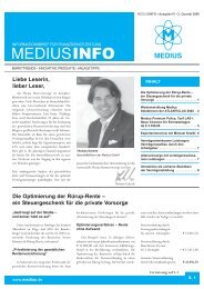 Vermögenswirksame Leistungen - Medius GmbH