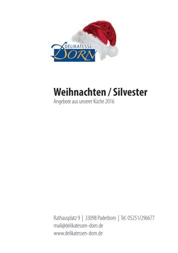 Weihnachten / Silvester 2016