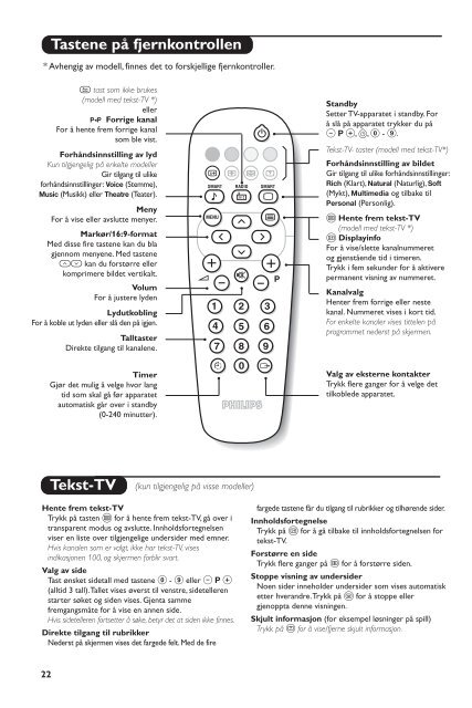 Philips T&eacute;l&eacute;viseur - Mode d&rsquo;emploi - RUS