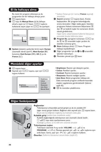 Philips T&eacute;l&eacute;viseur - Mode d&rsquo;emploi - RUS