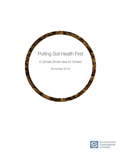 Putting Soil Health First