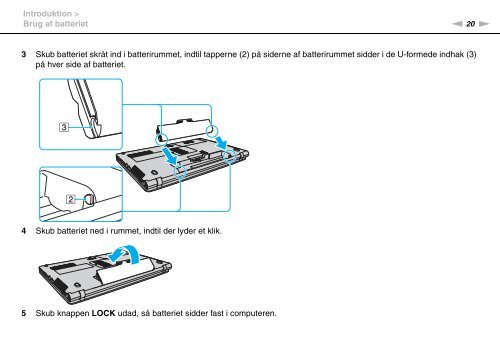 Sony VPCF12E1E - VPCF12E1E Istruzioni per l'uso Danese