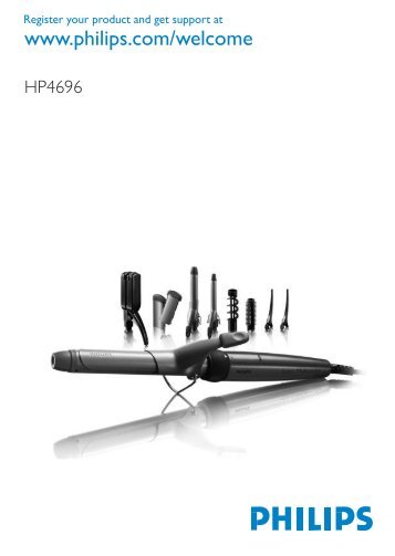 Philips SalonMultistylist Brosse multi-styles - Mode dâemploi - ENG