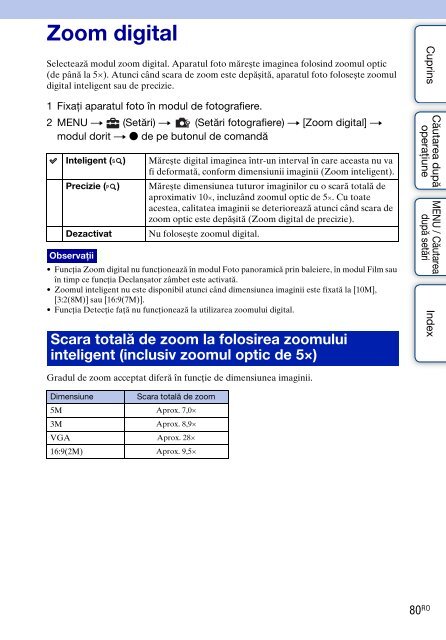 Sony DSC-WX1 - DSC-WX1 Istruzioni per l'uso Rumeno