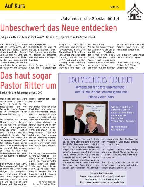 Sie erreichen uns - Evangelisch-lutherischer Kirchenkreis ...