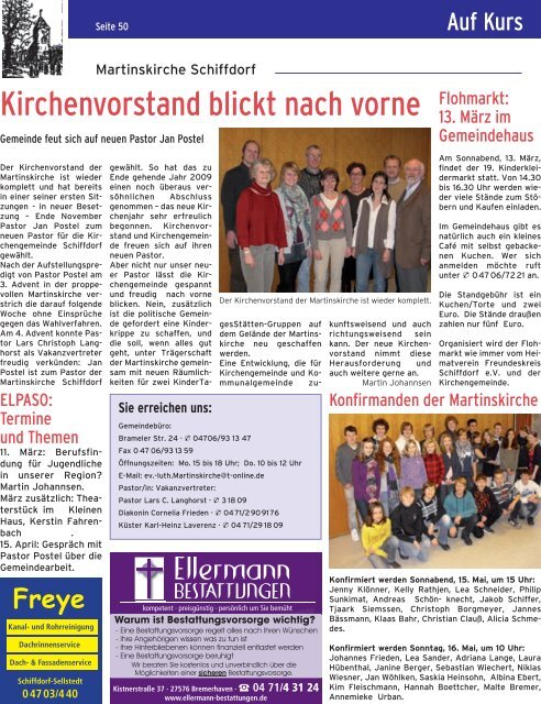 Sie erreichen uns - Evangelisch-lutherischer Kirchenkreis ...