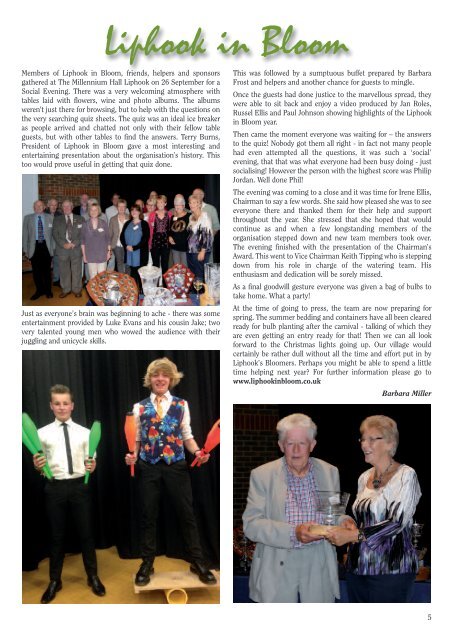 Liphook Community Magazine Winter 2016