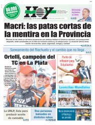 Macri las patas cortas de la mentira en la Provincia