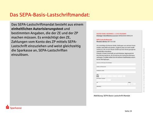 Allgemeine Informationen zur SEPA-Lastschrift