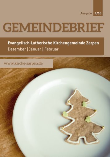 Gemeindebrief Dezember Januar Februar 2017