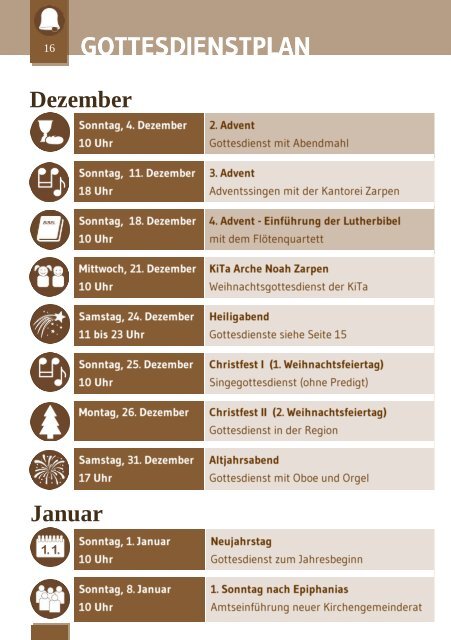 Gemeindebrief Dezember Januar Februar 2017