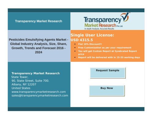 Pesticides Emulsifying Agents Market