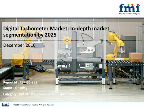 Digital Tachometer Market