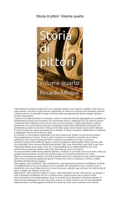 [ SCARICA ] Scarica Storia di pittori Volume quarto PDF