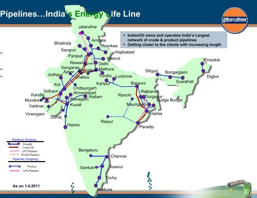 Presentation to Bankers - Indian Oil Corporation Limited