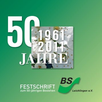 FESTSCHRIFT - Behindertensport BS Leichlingen