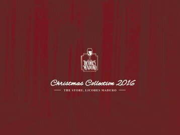 CHRISTMAS CATALOG  LICORES MADURO 2016