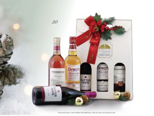 CHRISTMAS CATALOG  LICORES MADURO 2016