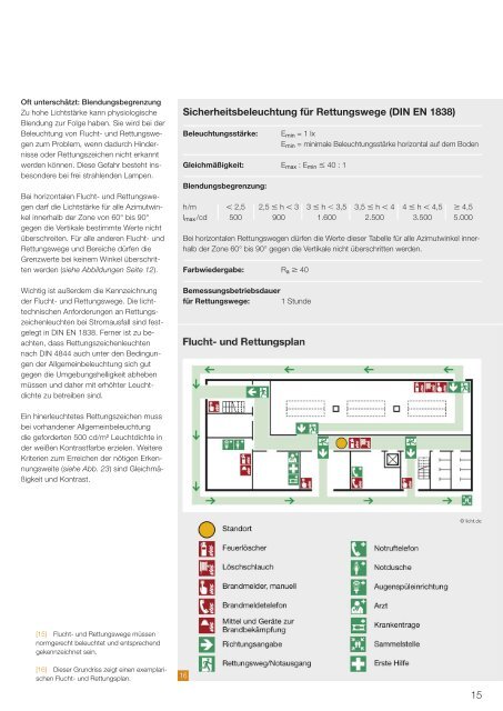 licht.wissen 10 "Notbeleuchtung, Sicherheitsbeleuchtung"