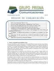 DOSSIER DE COMUNICACIÓN