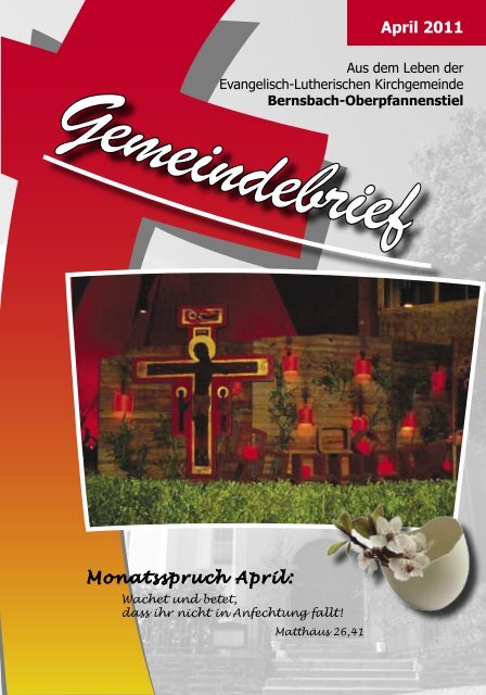 Gemeindebrief - posaunenchor-oberpfannenstiel.de