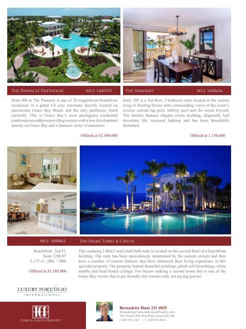 Turks and Caicos Islands Real Estate Winter/Spring 2016/17