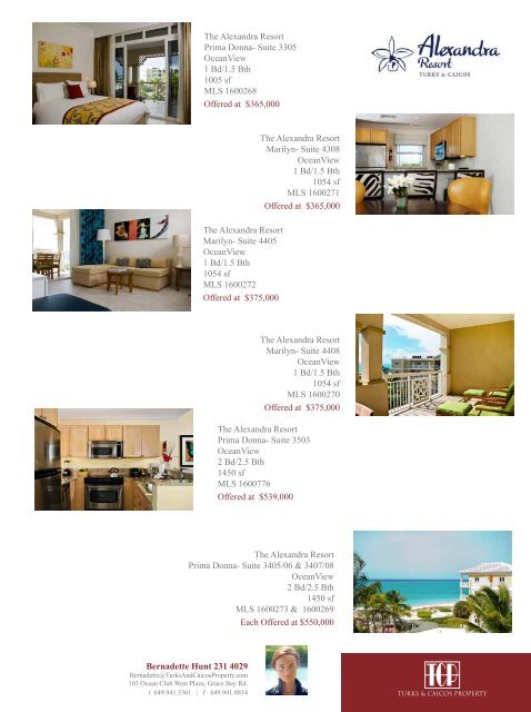 Turks and Caicos Islands Real Estate Winter/Spring 2016/17