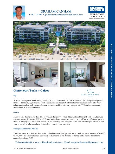 Turks and Caicos Islands Real Estate Winter/Spring 2016/17