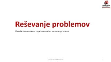 Reševanje problemov